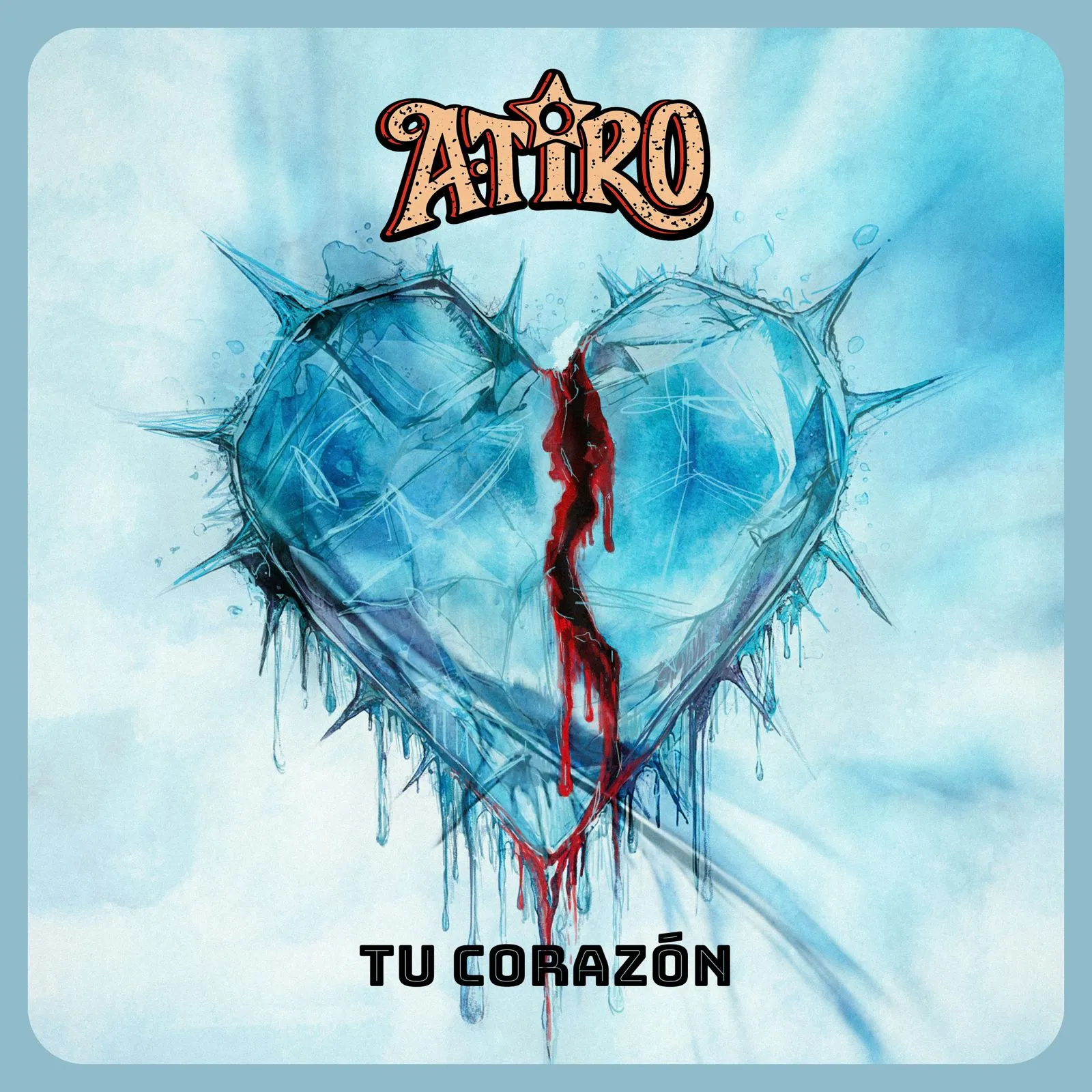 Portada del single Tu corazón: un corazón de hielo roto